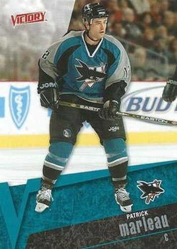 #157 Patrick Marleau - San Jose Sharks - 2003-04 Upper Deck Victory Hockey