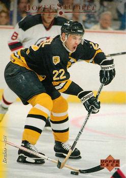 #157 Jozef Stumpel - Boston Bruins - 1995-96 Upper Deck Hockey