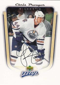 #157 Chris Pronger - Edmonton Oilers - 2005-06 Upper Deck MVP Hockey