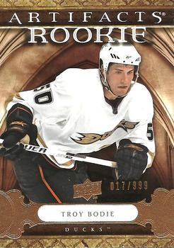#157 Troy Bodie - Anaheim Ducks - 2009-10 Upper Deck Artifacts Hockey
