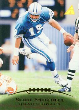 #157 Scott Mitchell - Detroit Lions - 1995 Pinnacle Football