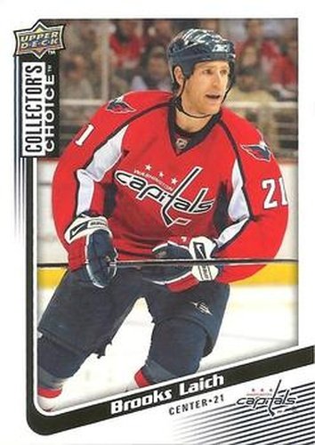 #157 Brooks Laich - Washington Capitals - 2009-10 Collector's Choice Hockey