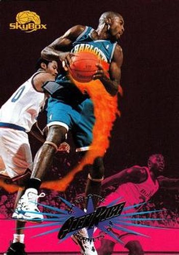 #157 Glen Rice - Charlotte Hornets - 1995-96 SkyBox Premium Basketball