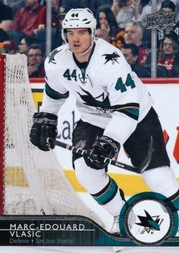 #157 Marc-Edouard Vlasic - San Jose Sharks - 2014-15 Upper Deck Hockey