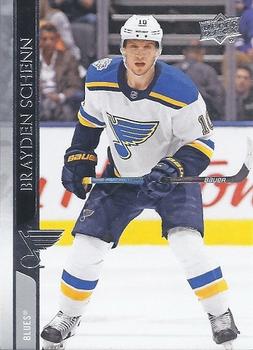 #157 Brayden Schenn - St. Louis Blues - 2020-21 Upper Deck Hockey