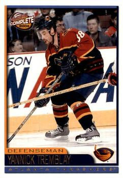 #157 Yannick Tremblay - Atlanta Thrashers - 2003-04 Pacific Complete Hockey