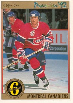 #157 Eric Desjardins - Montreal Canadiens - 1991-92 O-Pee-Chee Premier Hockey