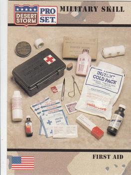 #157 First Aid - 1991 Pro Set Desert Storm