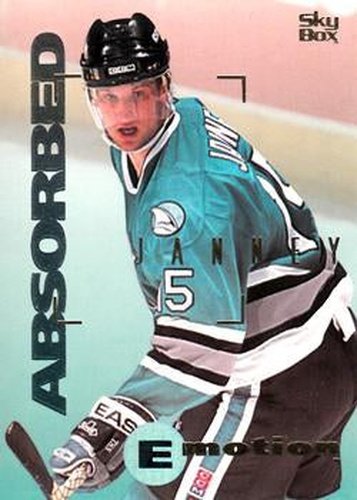 #157 Craig Janney - San Jose Sharks - 1995-96 SkyBox E-Motion Hockey