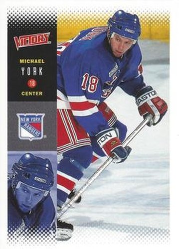 #157 Mike York - New York Rangers - 2000-01 Upper Deck Victory Hockey