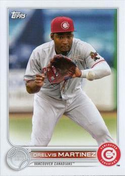 #PD-157 Orelvis Martinez - Vancouver Canadians - 2022 Topps Pro Debut Baseball