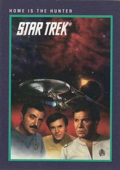 #157 Home is the Hunter - 1991 Impel Star Trek 25th Anniversary