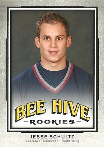 #157 Jesse Schultz - Vancouver Canucks - 2006-07 Upper Deck Beehive Hockey