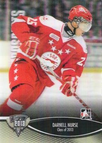 #157 Darnell Nurse - Sault Ste. Marie Greyhounds - 2012-13 In The Game Heroes and Prospects Hockey