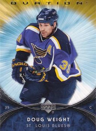 #157 Doug Weight - Doug Weight - 2007-08 Upper Deck Ovation Hockey