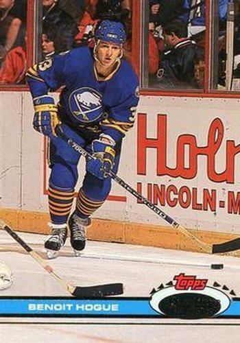 #157 Benoit Hogue - Buffalo Sabres - 1991-92 Stadium Club Hockey