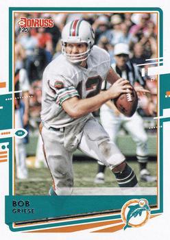 #157 Bob Griese - Miami Dolphins - 2020 Donruss Football