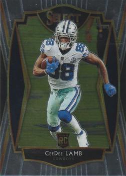 #157 CeeDee Lamb - Dallas Cowboys - 2020 Panini Select Football