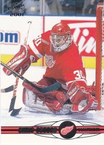 #157 Chris Osgood - Detroit Red Wings - 2000-01 Pacific Hockey