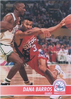 #157 Dana Barros - Philadelphia 76ers - 1994-95 Hoops Basketball
