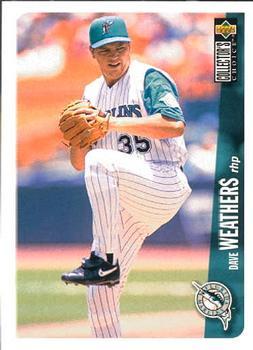 #157 Dave Weathers - Florida Marlins - 1996 Collector's Choice Baseball