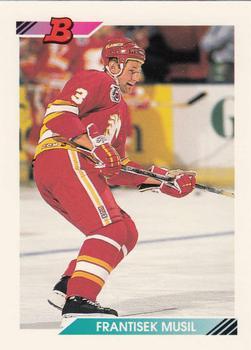 #157 Frantisek Musil - Calgary Flames - 1992-93 Bowman Hockey