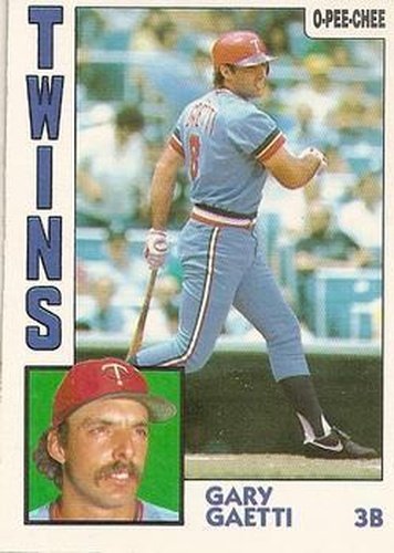 #157 Gary Gaetti - Minnesota Twins - 1984 O-Pee-Chee Baseball