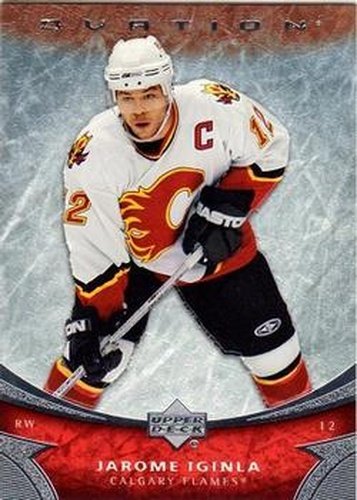 #157 Jarome Iginla - Calgary Flames - 2006-07 Upper Deck Ovation Hockey