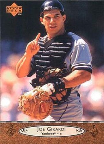 #157 Joe Girardi - New York Yankees - 1996 Upper Deck Baseball