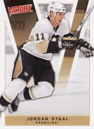 #157 Jordan Staal - Pittsburgh Penguins - 2010-11 Upper Deck Victory Hockey