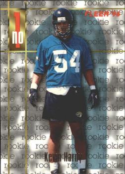 #157 Kevin Hardy - Jacksonville Jaguars - 1996 Fleer Football