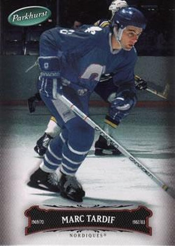 #157 Marc Tardif - Quebec Nordiques - 2006-07 Parkhurst Hockey