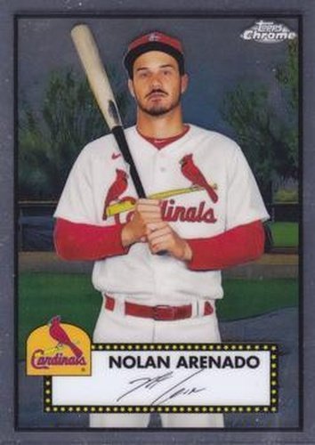 #157 Nolan Arenado - St. Louis Cardinals - 2021 Topps Chrome Platinum Anniversary Baseball
