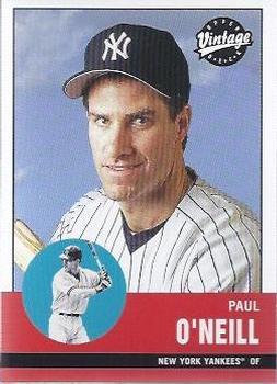 #157 Paul O'Neill - New York Yankees - 2001 Upper Deck Vintage Baseball