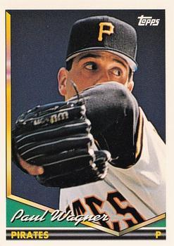 #157 Paul Wagner - Pittsburgh Pirates - 1994 Topps Baseball