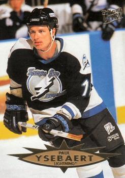 #157 Paul Ysebaert - Tampa Bay Lightning - 1995-96 Ultra Hockey