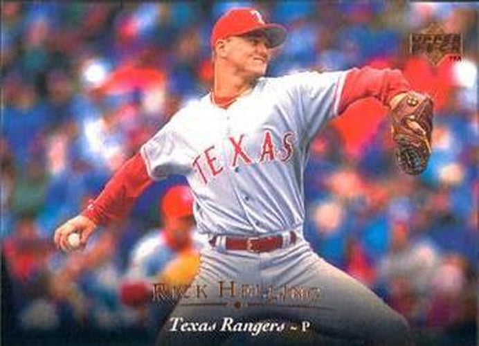 #157 Rick Helling - Texas Rangers - 1995 Upper Deck Baseball