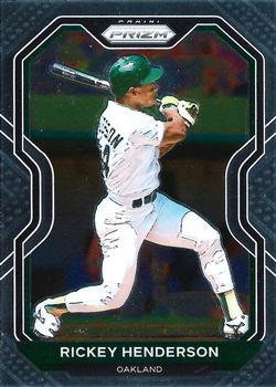 #157 Rickey Henderson - Oakland Athletics - 2021 Panini Prizm Baseball