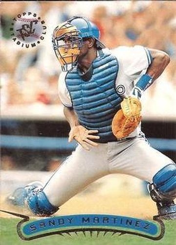 #157 Sandy Martinez - Toronto Blue Jays - 1996 Stadium Club Baseball
