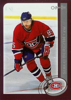#157 Sergei Berezin - Montreal Canadiens - 2002-03 O-Pee-Chee Hockey