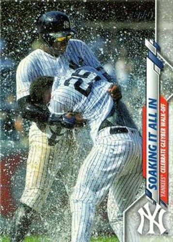 #157 Soaking It All In Didi Gregorius / Gleyber Torres - New York Yankees - 2020 Topps Baseball