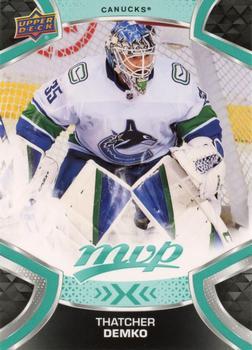#157 Thatcher Demko - Vancouver Canucks - 2021-22 Upper Deck MVP Hockey