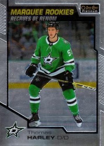 #157 Thomas Harley - Dallas Stars - 2020-21 O-Pee-Chee Platinum Hockey