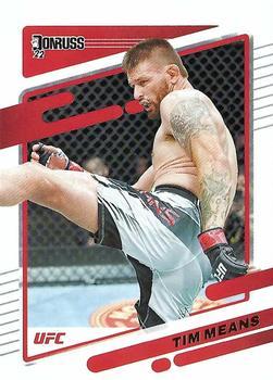 #157 Tim Means - 2022 Donruss UFC MMA