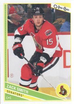 #157 Zack Smith - Ottawa Senators - 2013-14 O-Pee-Chee Hockey