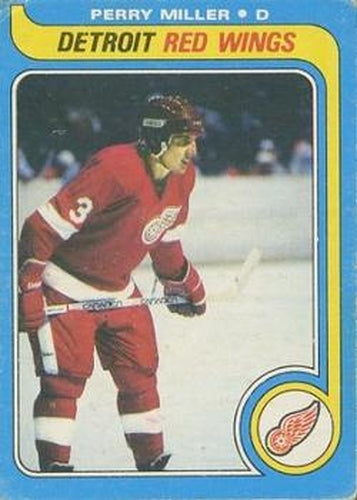 #157 Perry Miller - Detroit Red Wings - 1979-80 O-Pee-Chee Hockey