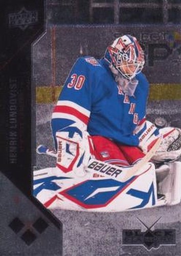 #157 Henrik Lundqvist - New York Rangers - 2011-12 Upper Deck Black Diamond Hockey