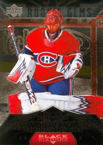 #157 Jaroslav Halak - Montreal Canadiens - 2007-08 Upper Deck Black Diamond Hockey