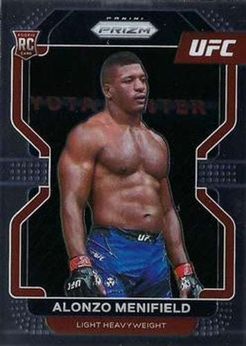 #157 Alonzo Menifield - 2022 Panini Prizm UFC MMA