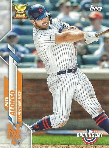 #157 Pete Alonso - New York Mets - 2020 Topps Opening Day Baseball